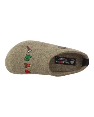 Chaussons Haflinger 741046-Grizzly Wanderlust