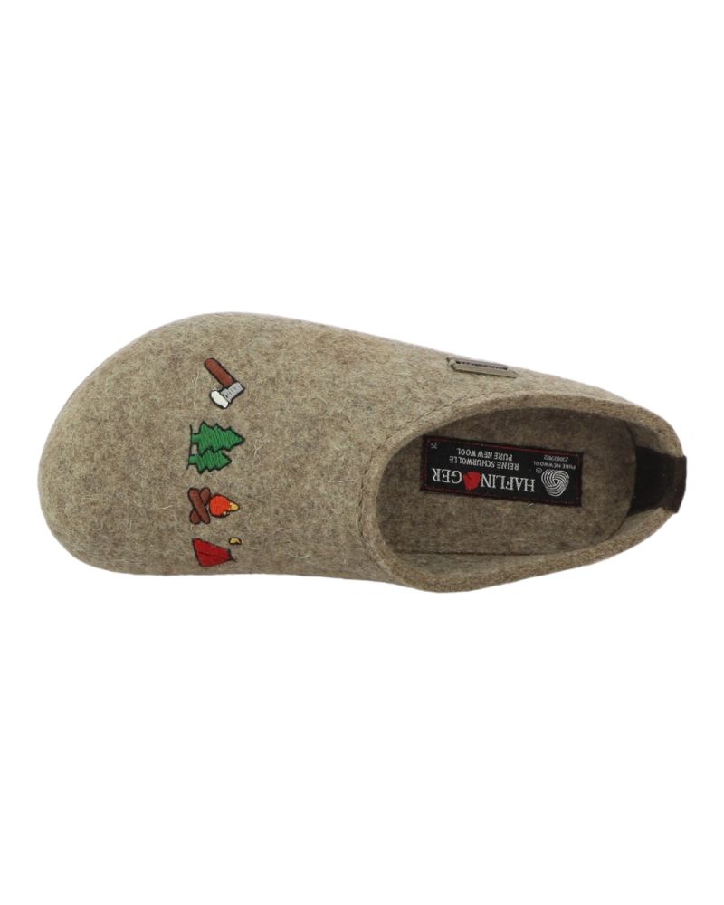 Chaussons Haflinger 741046-Grizzly Wanderlust