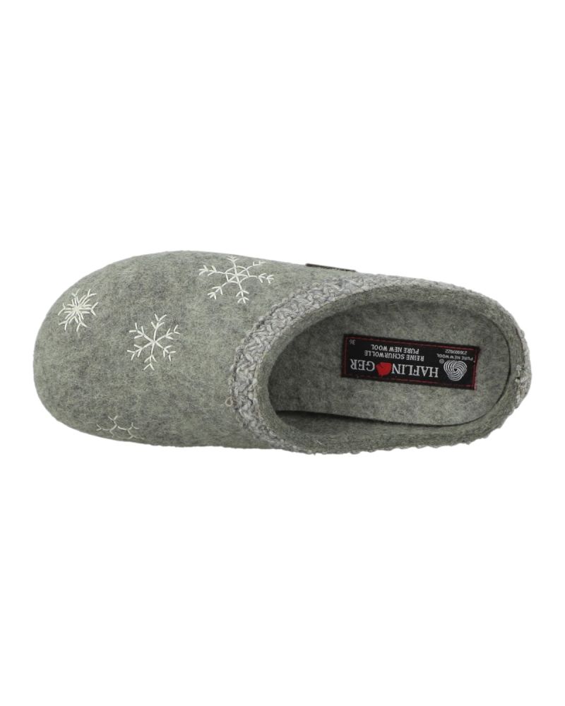 Chaussons Haflinger 484021-Everest Snowflake