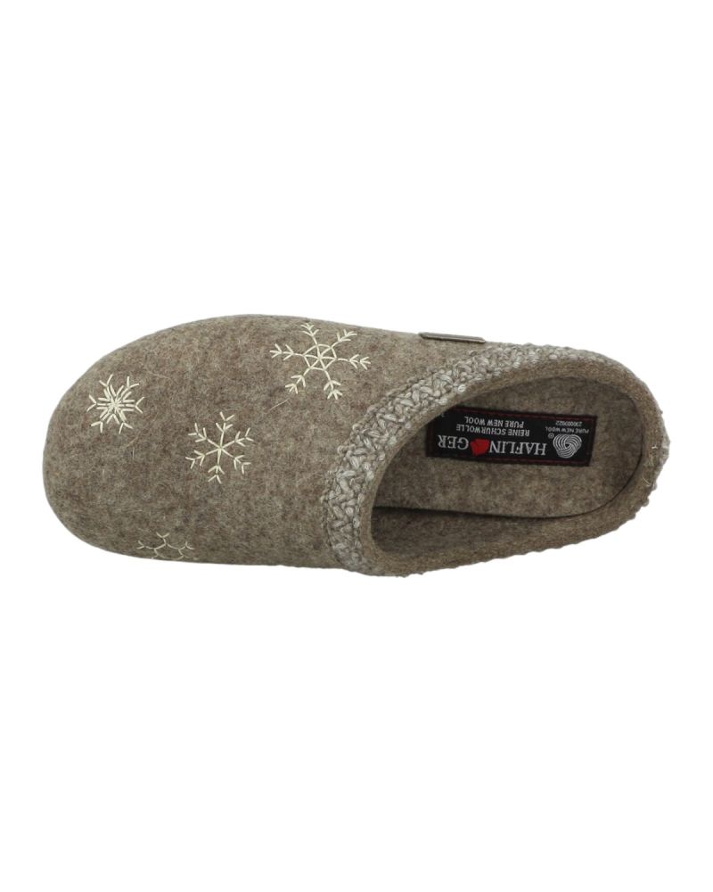 Chaussons Haflinger 484021-Everest Snowflake