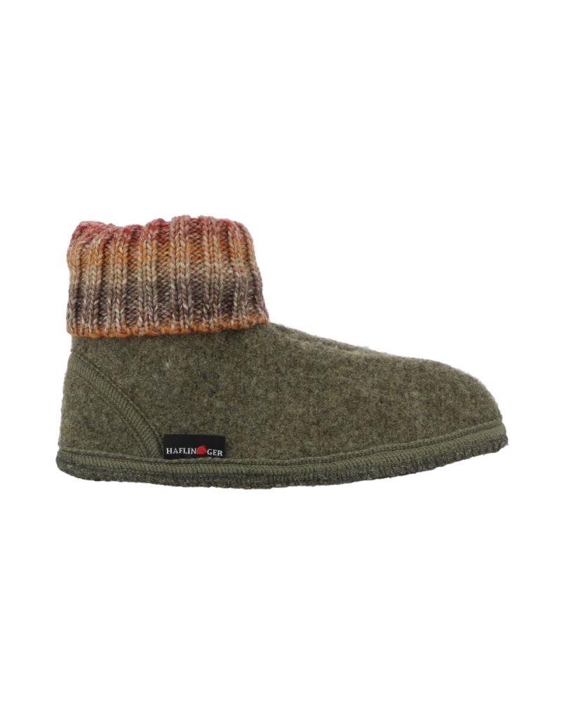 Chaussons Haflinger 631065-Hüttenschuh Tricoté