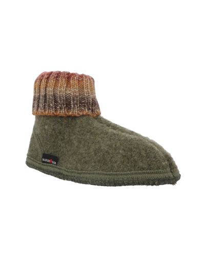 Chaussons Haflinger 631065-Hüttenschuh Tricoté