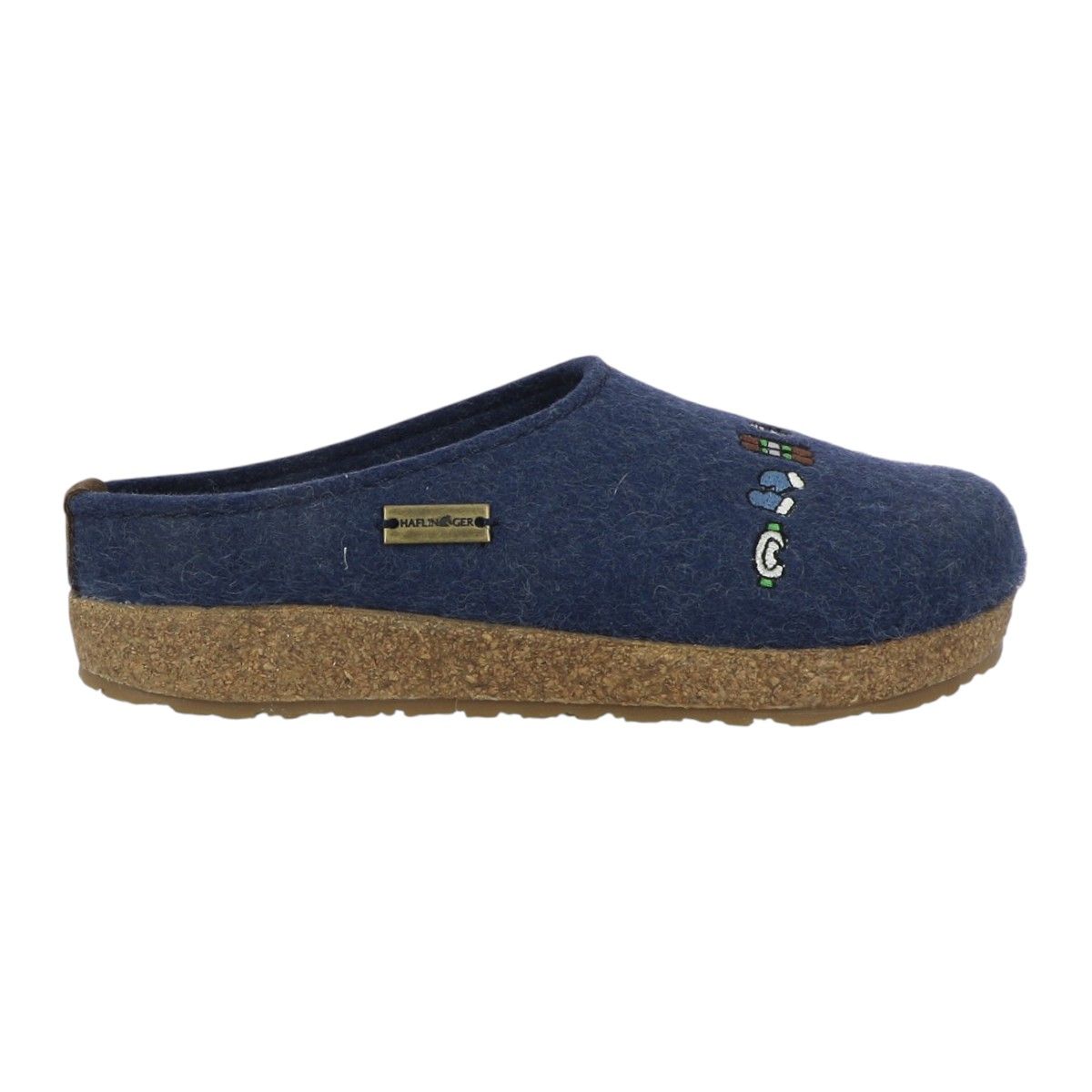 Chaussons Haflinger 741048-Grizzly Pistenglück