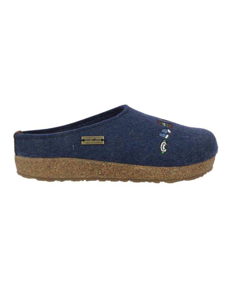 Chaussons Haflinger 741048-Grizzly Pistenglück