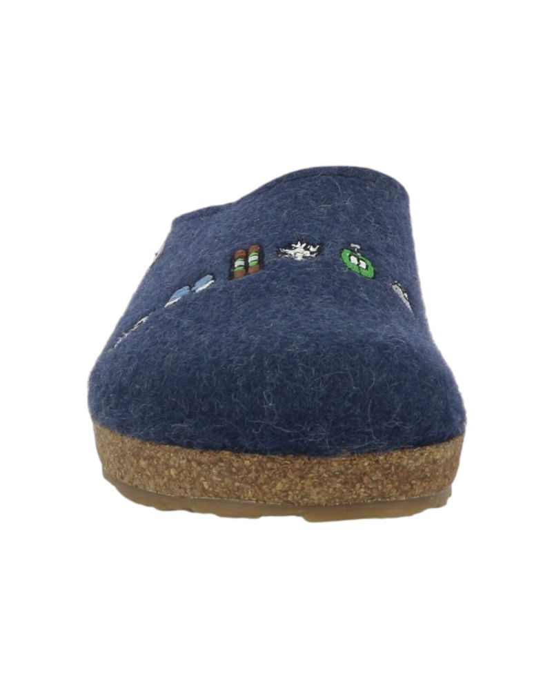 Chaussons Haflinger 741048-Grizzly Pistenglück