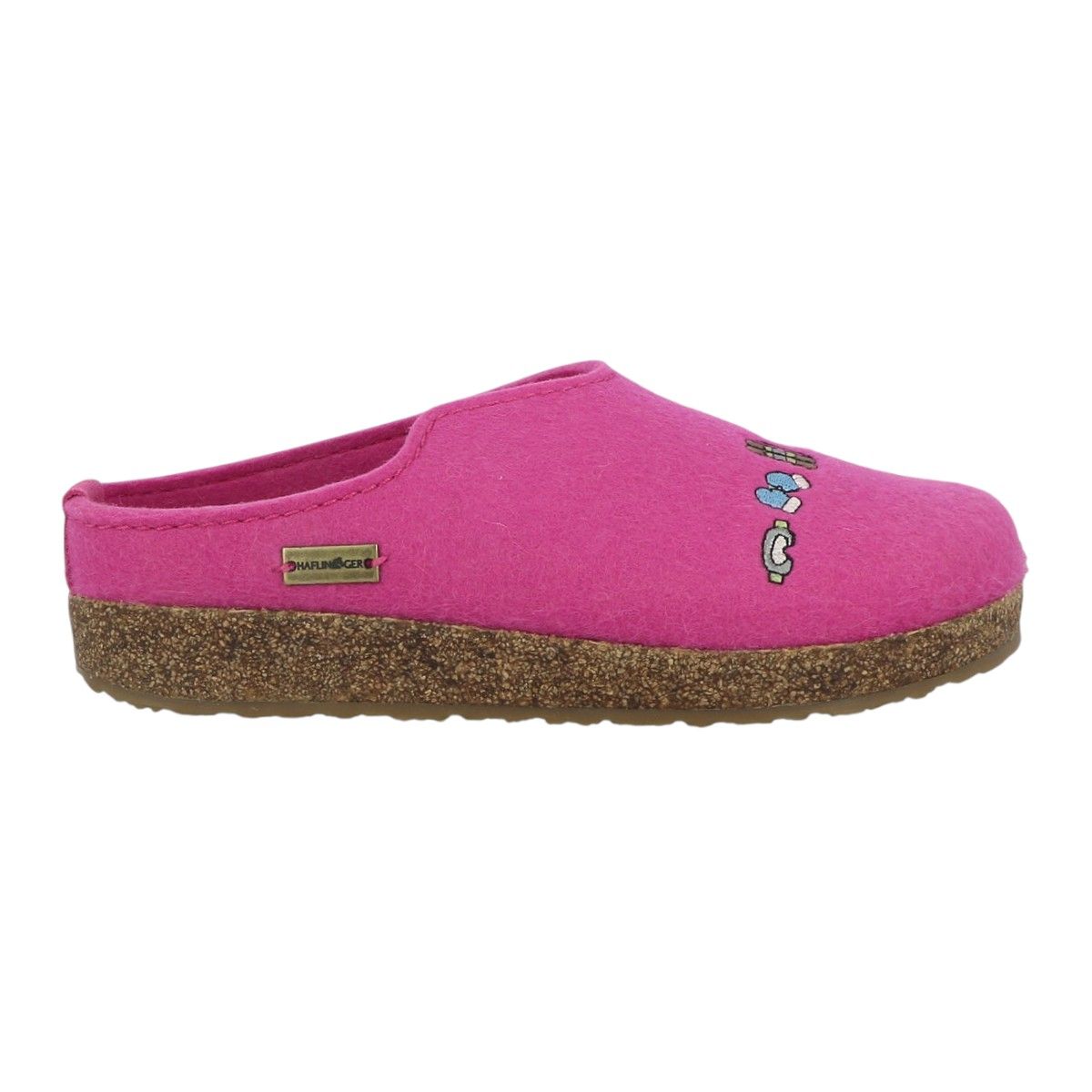 Chaussons Haflinger 741048-Grizzly Pistenglück