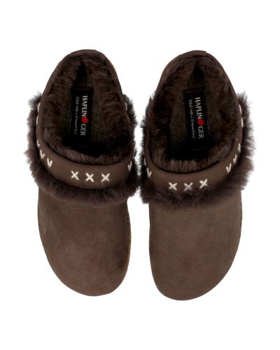 Chaussons Haflinger Lammfelclog Shetland