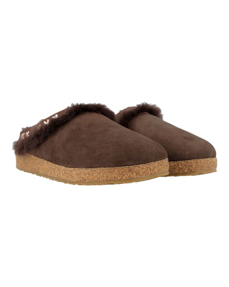 Chaussons Haflinger Lammfelclog Shetland