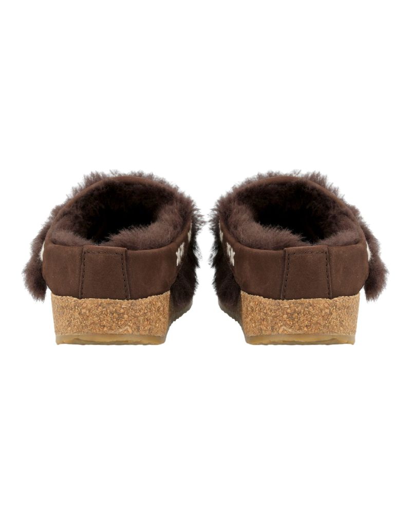 Chaussons Haflinger Lammfelclog Shetland