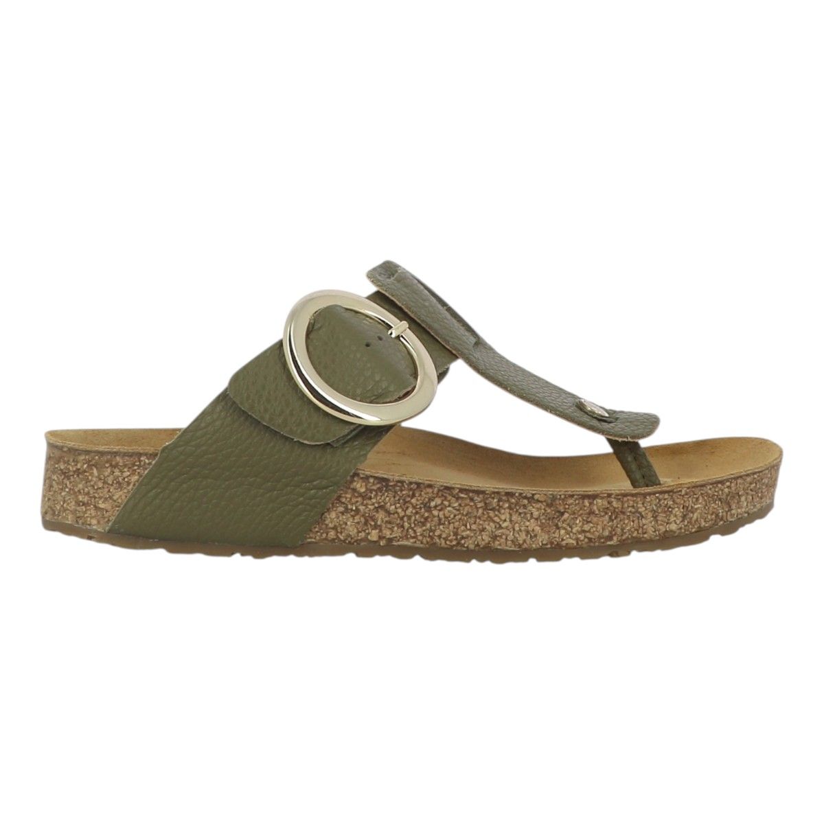 Mules Haflinger Round Buckle Corinna