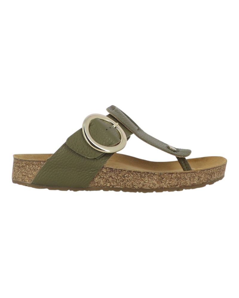 Mules Haflinger Round Buckle Corinna