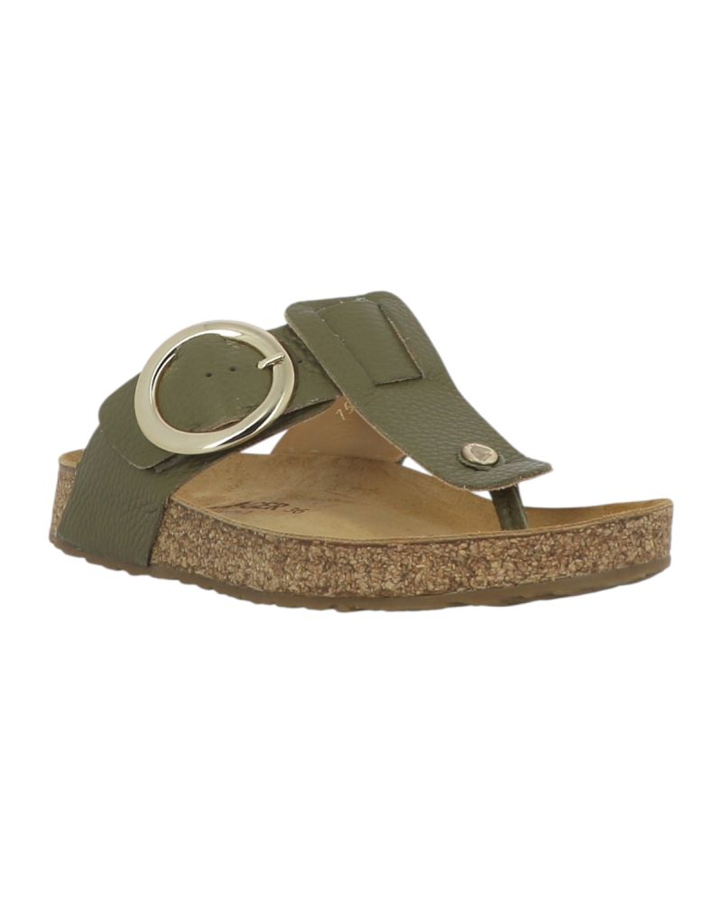 Mules Haflinger Round Buckle Corinna