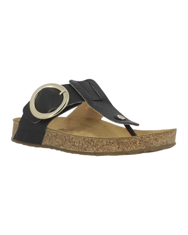 Mules Haflinger Round Buckle Corinna