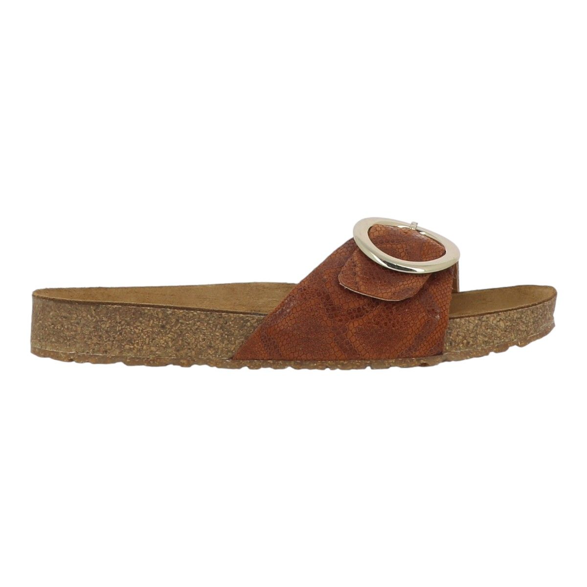 Mules Haflinger Round Buckle Gina