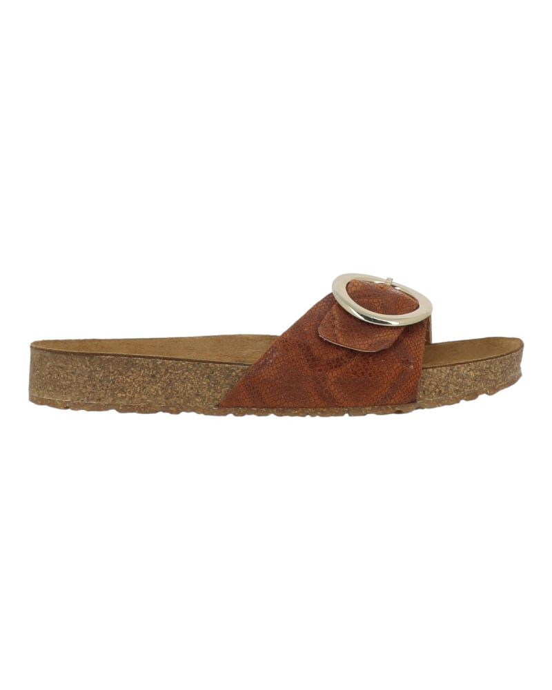Mules Haflinger Round Buckle Gina