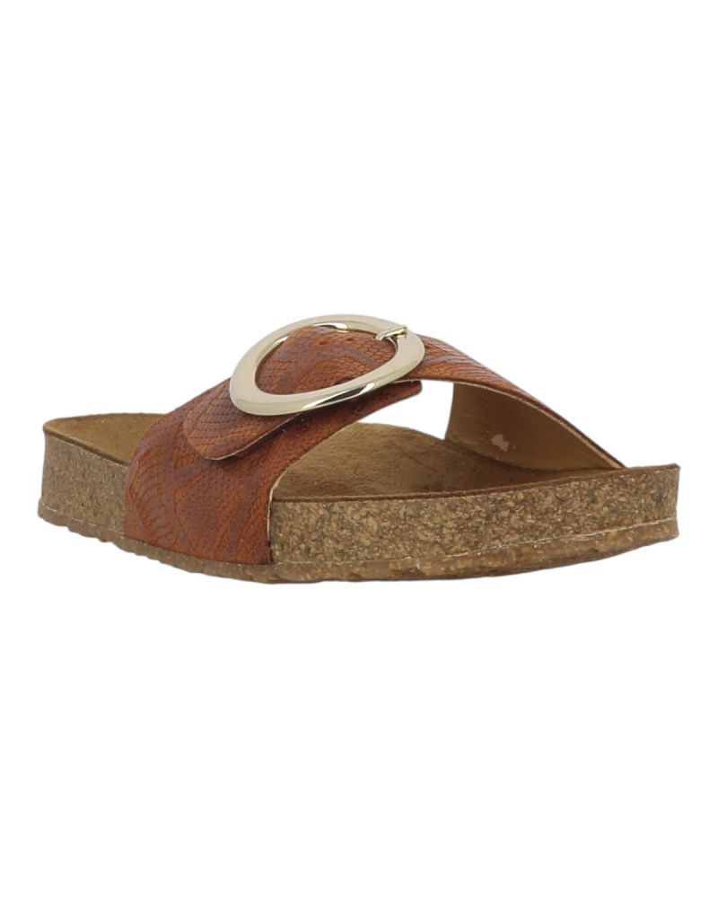 Mules Haflinger Round Buckle Gina