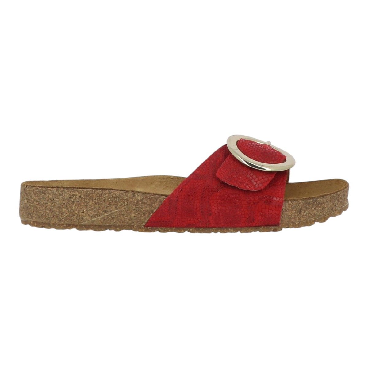 Mules Haflinger Round Buckle Gina