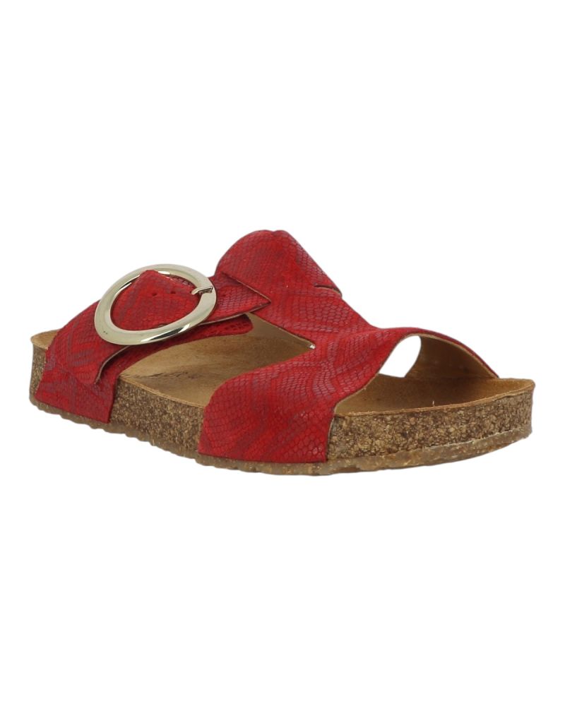 Mules Haflinger Round Buckle Mika